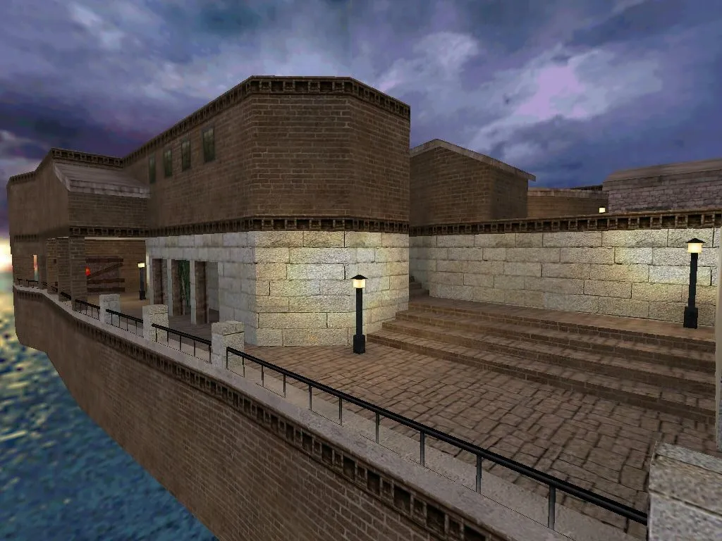 Скриншот  Карта de_seaside для CS 1.6: Баланс и Тактика