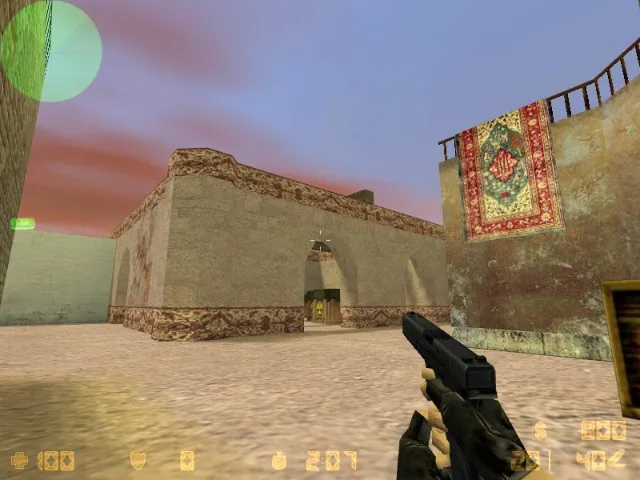 Скриншот  de_arabica карта для CS 1.6: баланс сторон, точки, .nav для ботов и оптимизация wpoly/epoly