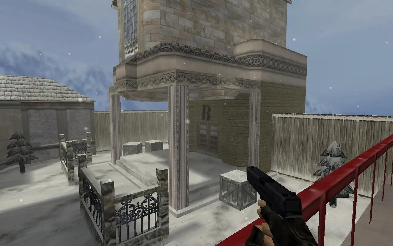 Скриншот  Карта de_snowstyle для CS 1.6 - Полное описание и особенности