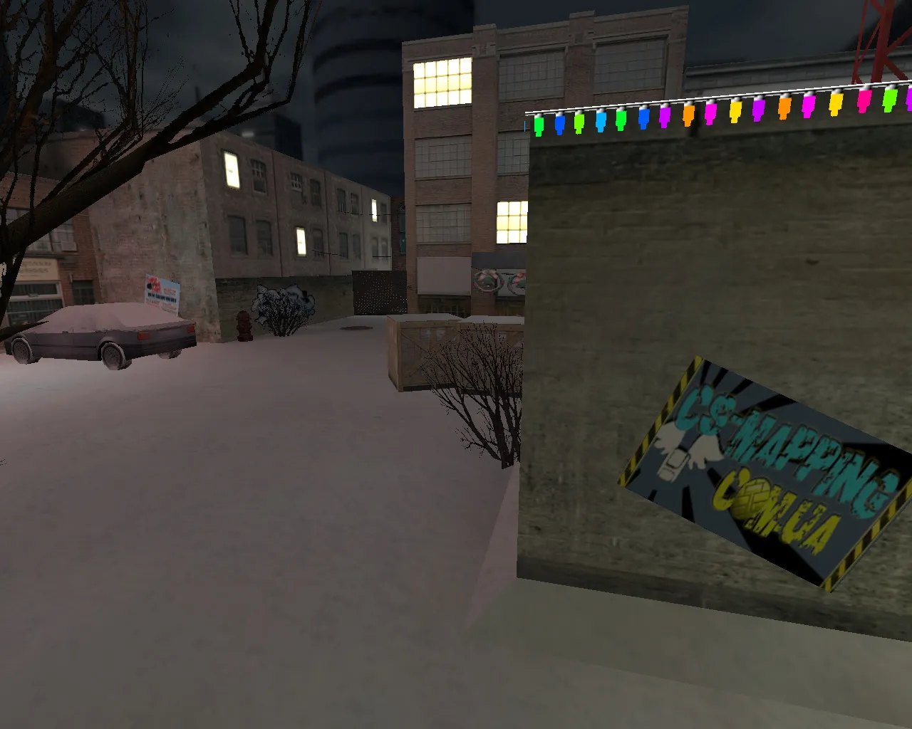 Скриншот  Карта de_smalltown для Counter-Strike 1.6: тактический обзор и характеристики