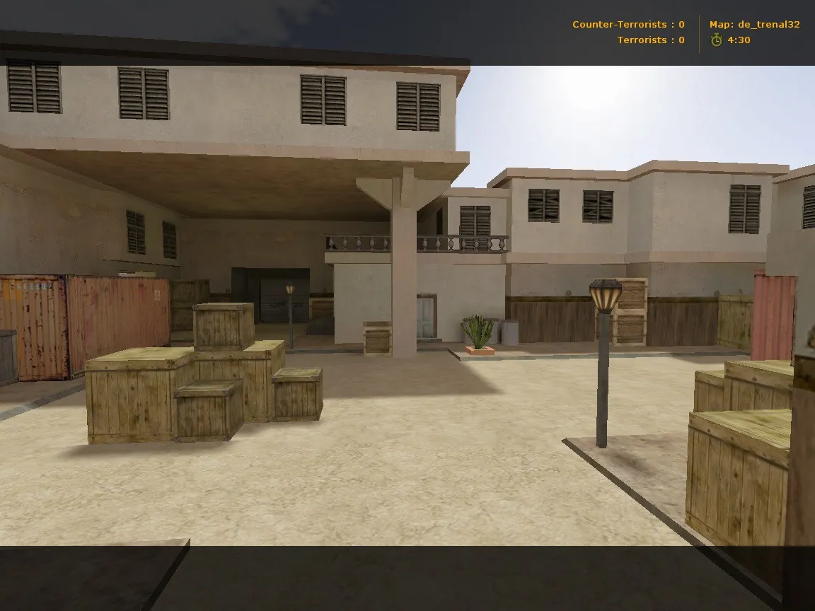 Скриншот  Карта de_trenal32 для CS 1.6: Тактика и стратегии