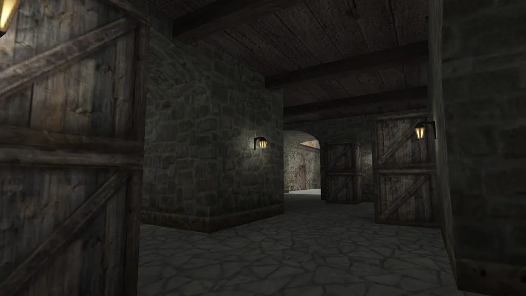 Скриншот  Карта de_rebel для CS 1.6: стратегии и оптимизация