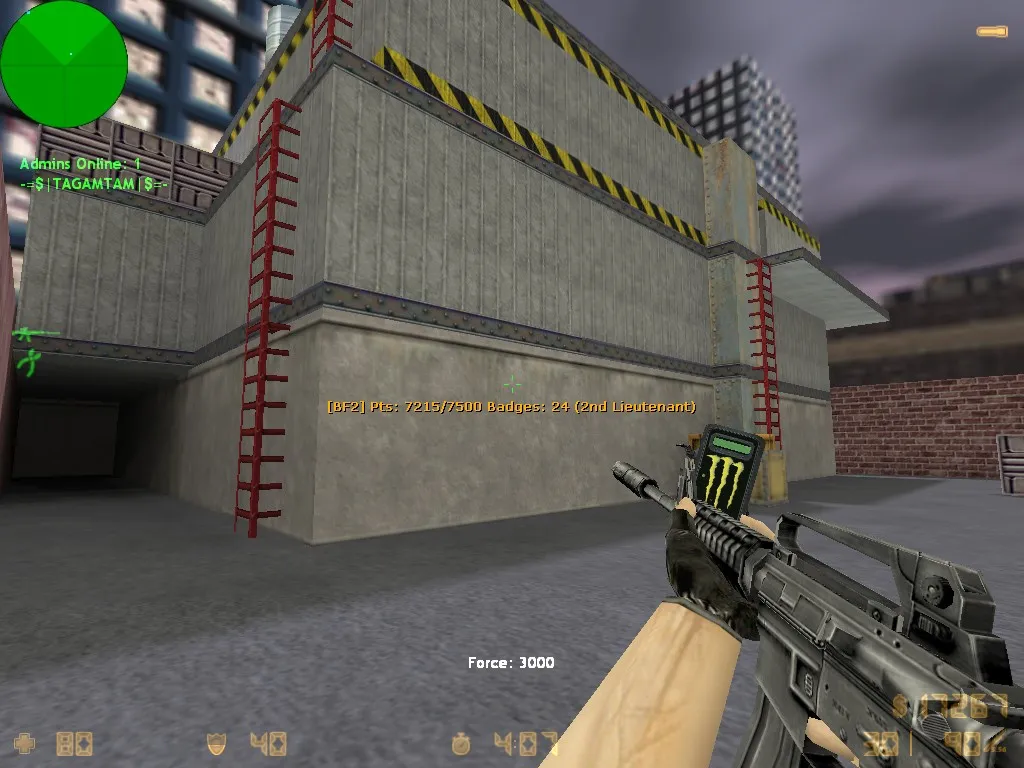 Скриншот  Карта de_construct_station для CS 1.6: баланс сторон, точки, .nav для ботов и оптимизация wpoly/epoly