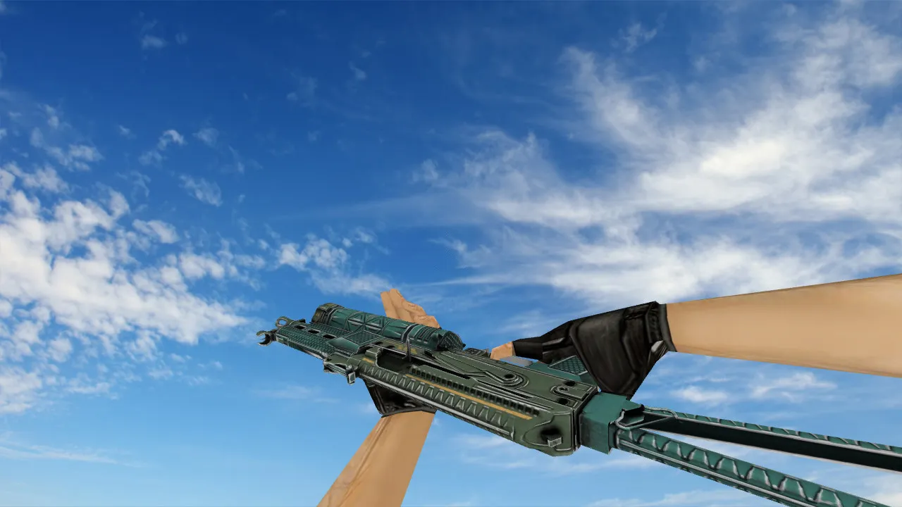 Скриншот Модель «PP-19 Bizon Space Module» для CS 1.6 - Уникальный скин