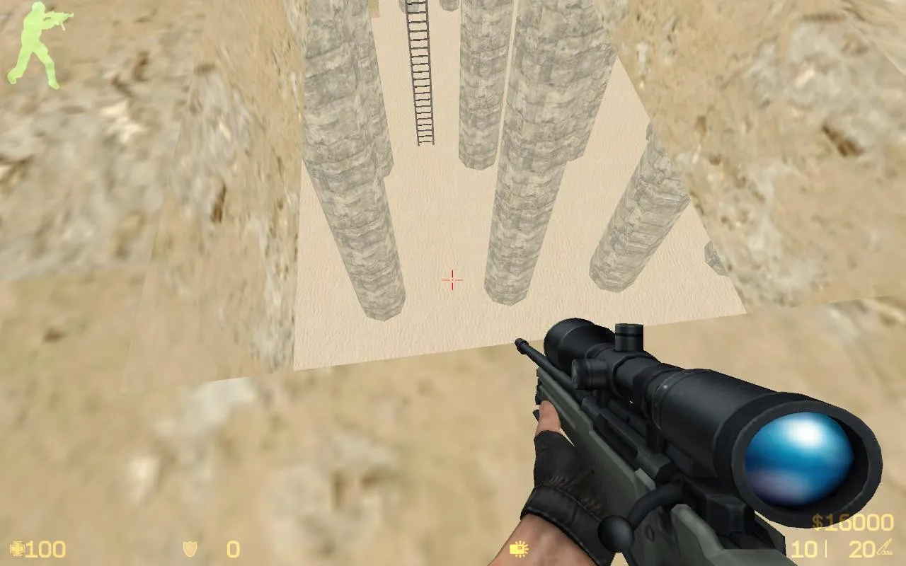 Скриншот  Карта de_roma для CS 1.6 - Тактические возможности и оптимизация