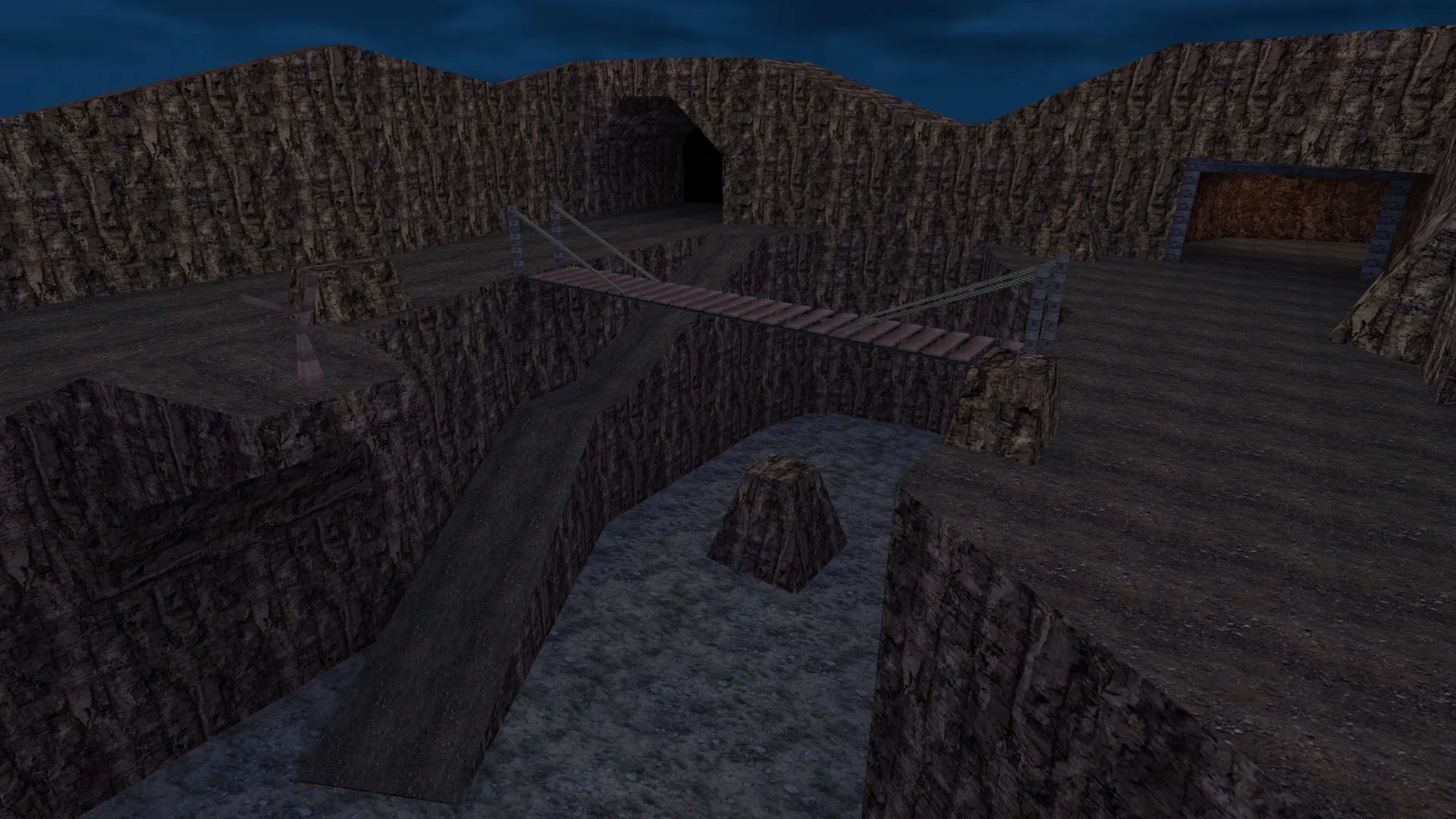 Скриншот  Карта «tfc_nightmare» для CS 1.6: Обзор и стратегии