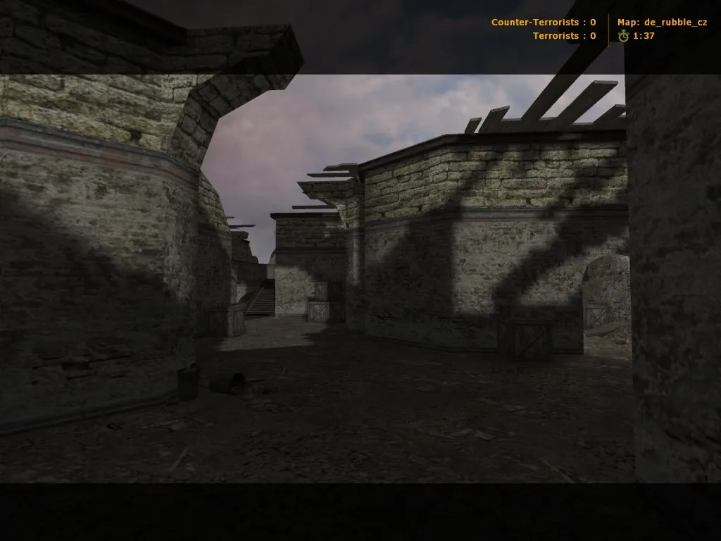 Скриншот  Карта de_rubble_cz для CS 1.6 - Описание и особенности