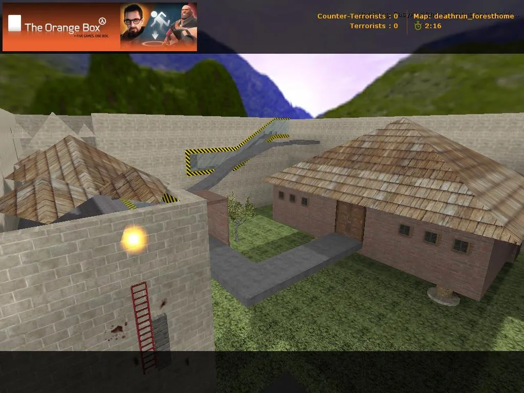 Скриншот Карта «deathrun_foresthome» для CS 1.6