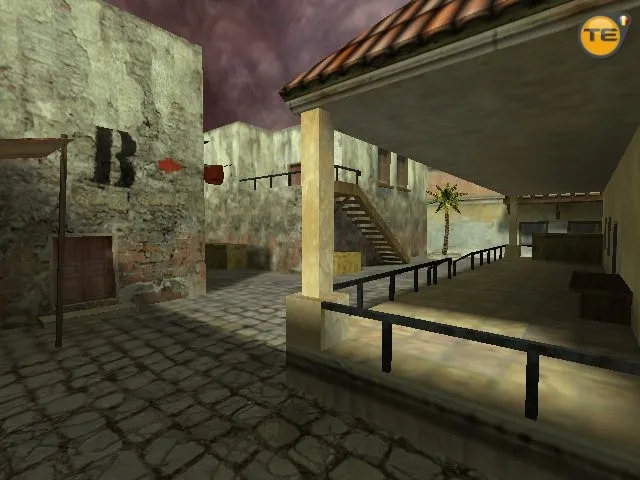 Скриншот  de_csgothic для CS 1.6 — карта DE с точками, .nav для ботов и оптимизацией wpoly/epoly