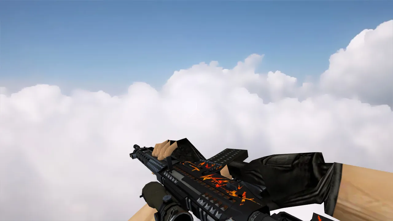 Скриншот SG 553 | Тяжёлый метал (Heavy Metal) для CS 1.6