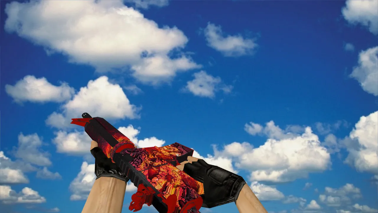 Скриншот Модель «M4A4 Reborn» для CS 1.6: v_, p_, w_ варианты, звуки, анимация осмотра и качество текстур