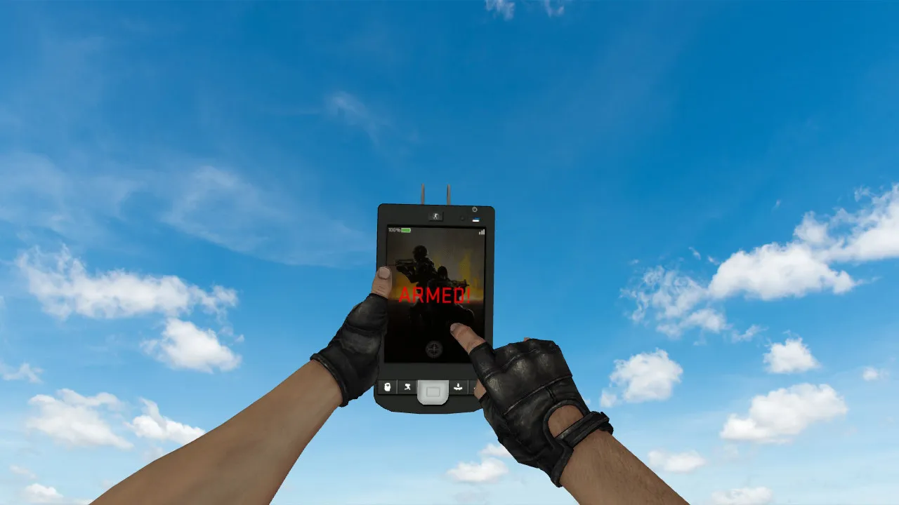 Скриншот Модель «Бомба планшет» (C4) для CS 1.6: v_ / p_ / w_ модели, звуки, анимация осмотра