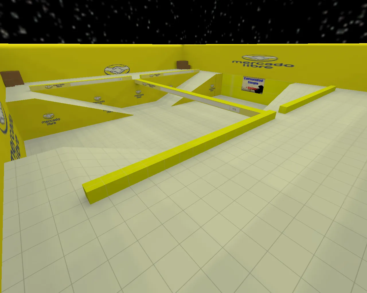 Скриншот  Карта ka_mercadolibre для CS 1.6: ножевые раунды, .nav для ботов и оптимизация (wpoly/epoly)