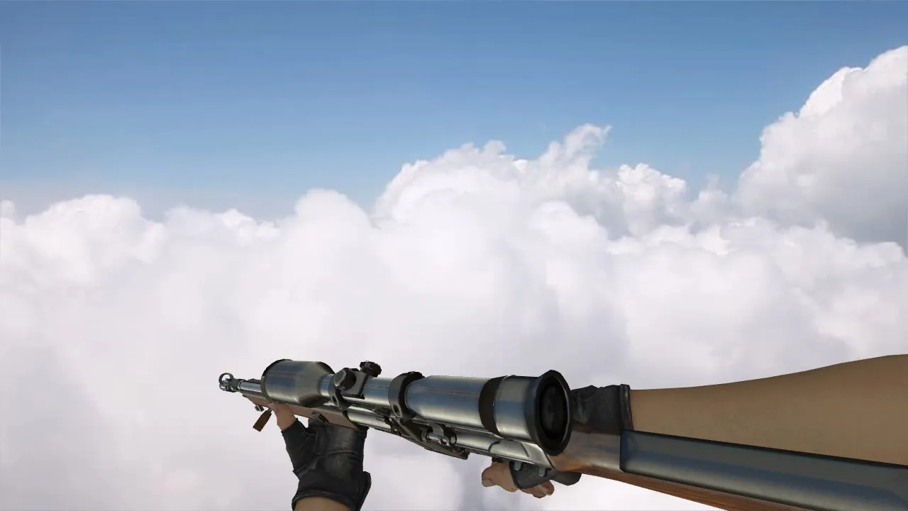 Скриншот Модель «G3SG1 Охотник» для CS 1.6 - качественные текстуры и анимация