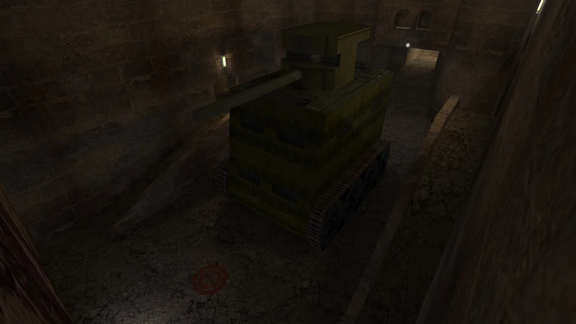 Скриншот  Карта de_lostcars для CS 1.6 - тактика и подробности