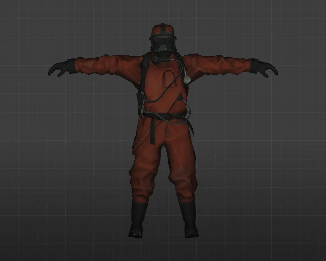 Скриншот Модель «Костюм химзащиты» для CS 1.6 - Уникальные скины и высокая четкость