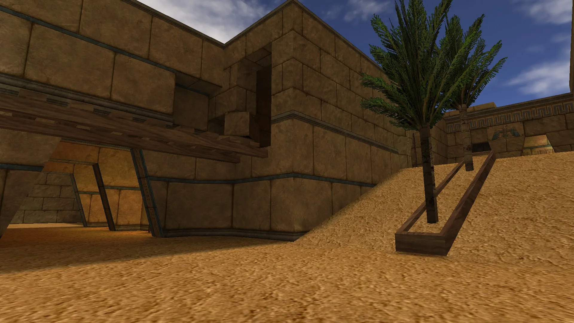 Скриншот Карта de_ramses для CS 1.6 – Тактические возможности и оптимизация