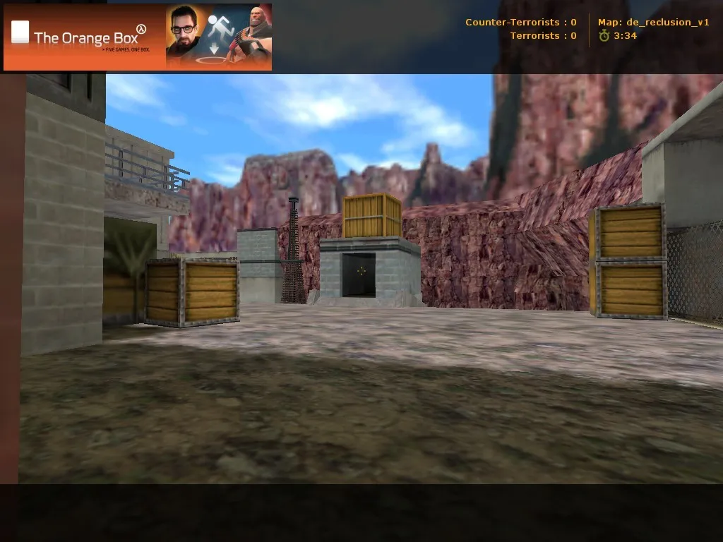 Скриншот  Карта de_reclusion_v1 для CS 1.6: подробное описание и особенности