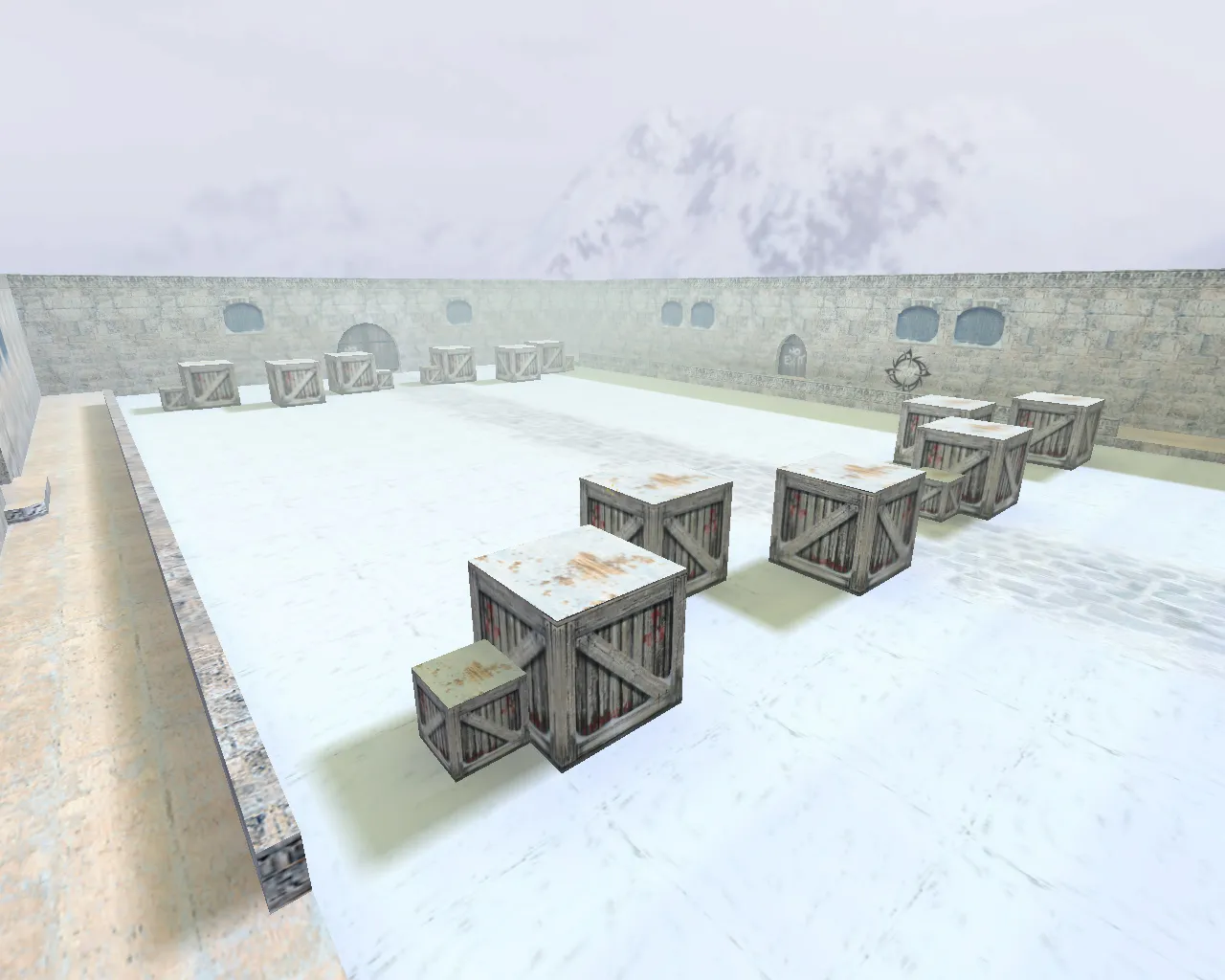 Скриншот  Карта awp_winterdust для CS 1.6: точки, маршруты, .nav для ботов и оптимизация