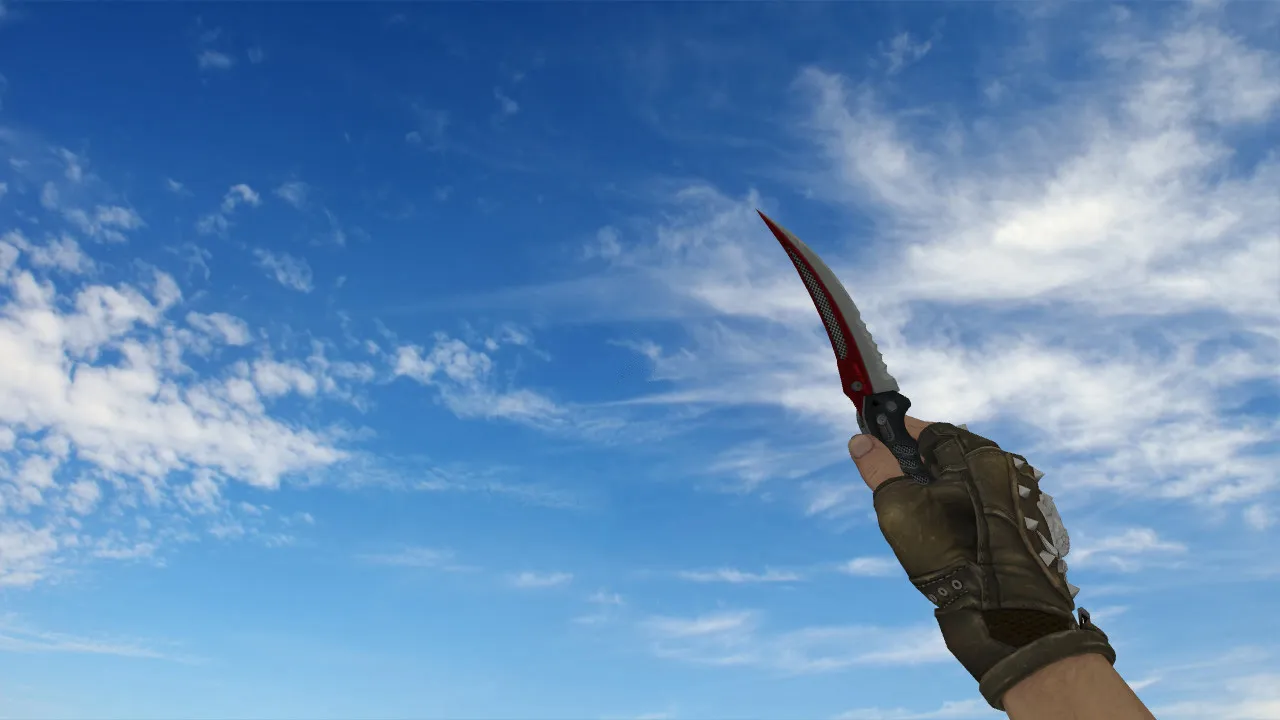 Скриншот Складной нож «Автотроника» (Bloodhound Gloves) для CS 1.6: v_, p_, w_ модели, звуки, анимация осмотра и текстуры