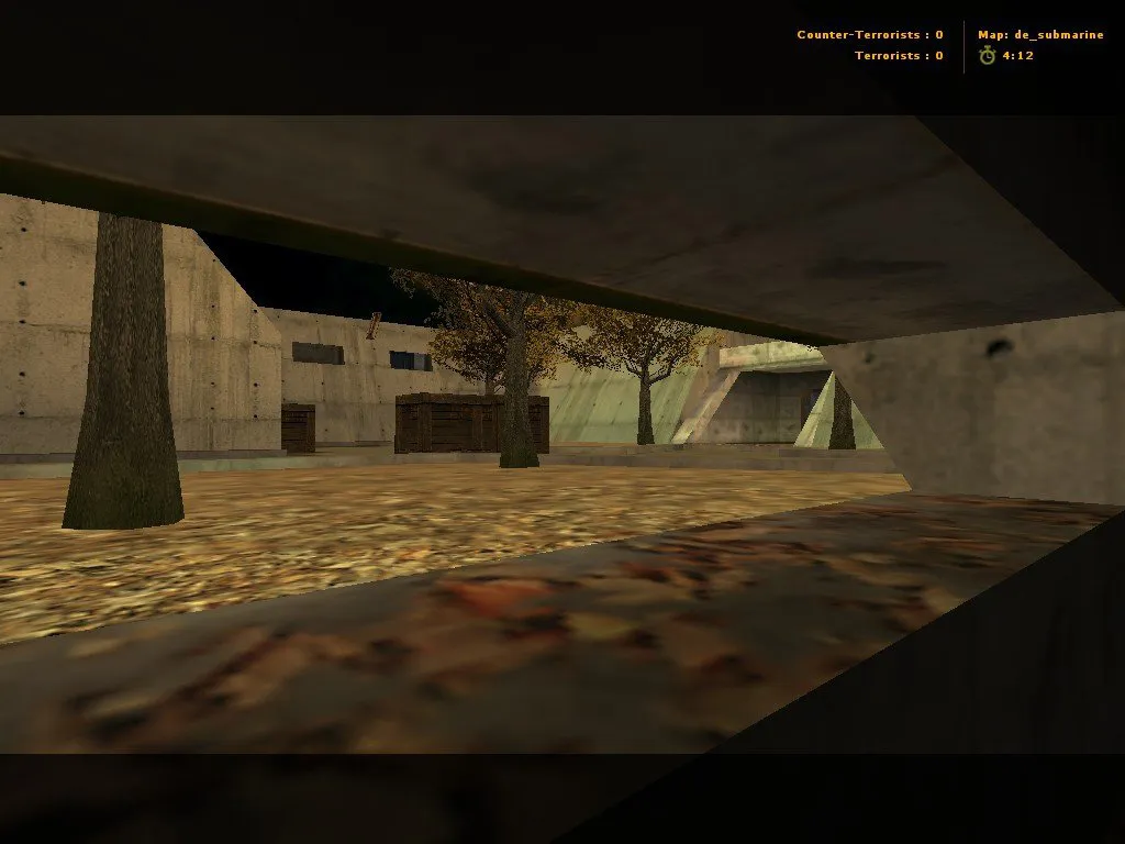 Скриншот Карта de_submarine для CS 1.6 - Подводные сражения