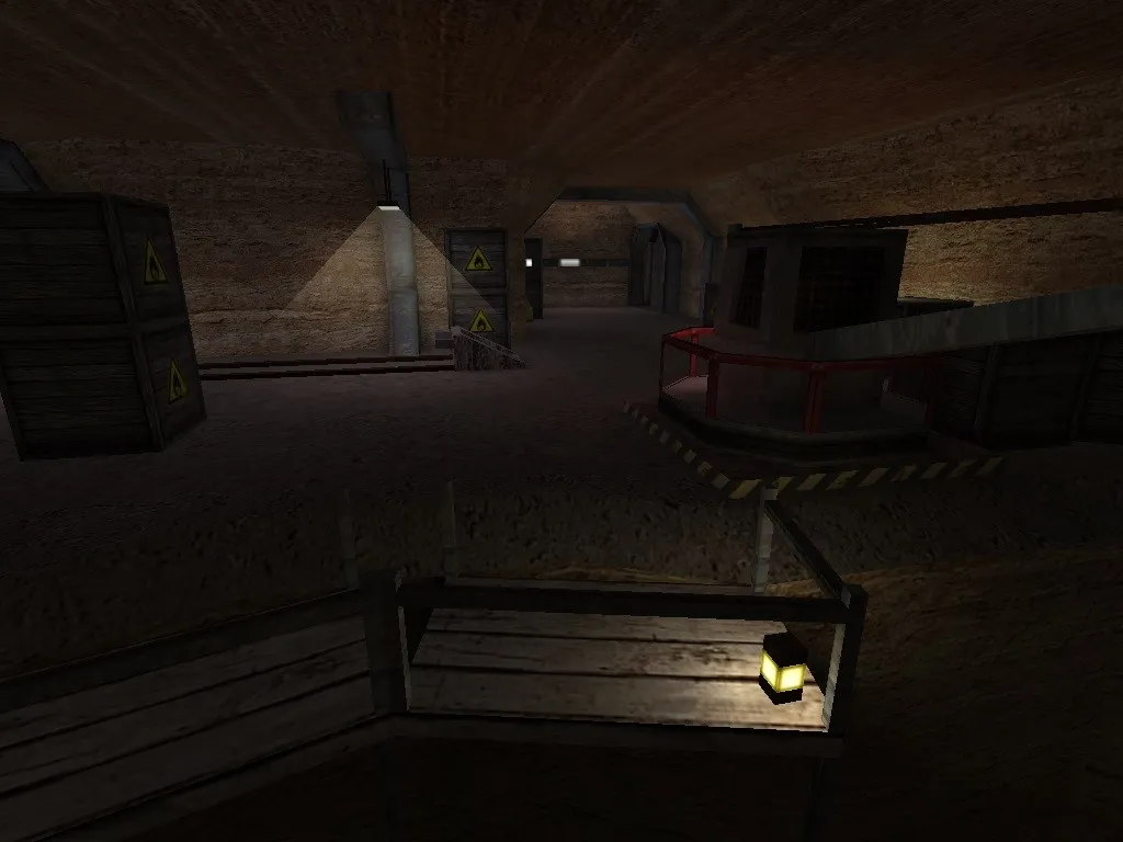 Скриншот  Карта de_sediment для CS 1.6: Тактика и особенности