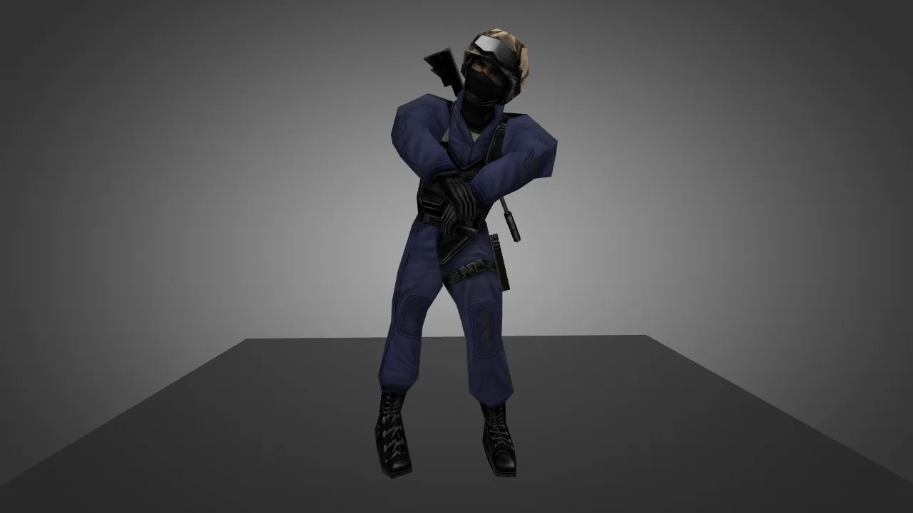 Скриншот Модель «Gsg9 Gangnam style» для CS 1.6 - Уникальный скин для игроков