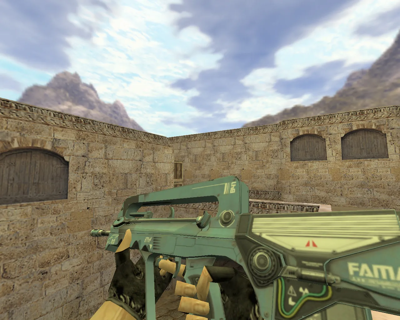 Скриншот Модель «Famas Небесный сокол» для CS 1.6 – Качество и Уникальность