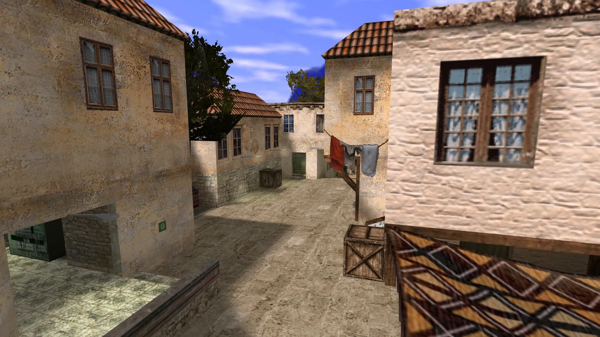 Скриншот  de_cocaine для CS 1.6: точки, парики, .nav и оптимизация карты