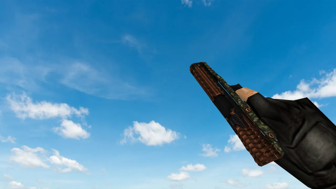 Скриншот Модель Glock Abrams для CS 1.6 - Идеальное оружие для геймеров