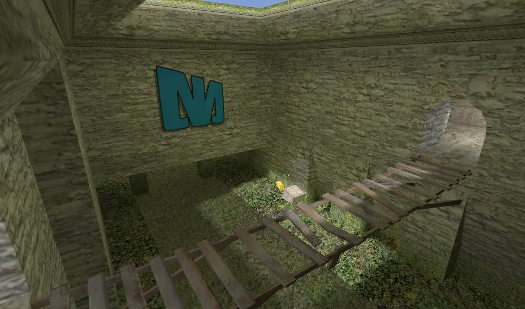 Скриншот  de_azteq для CS 1.6: точки, стороны, тактика и оптимизация карты