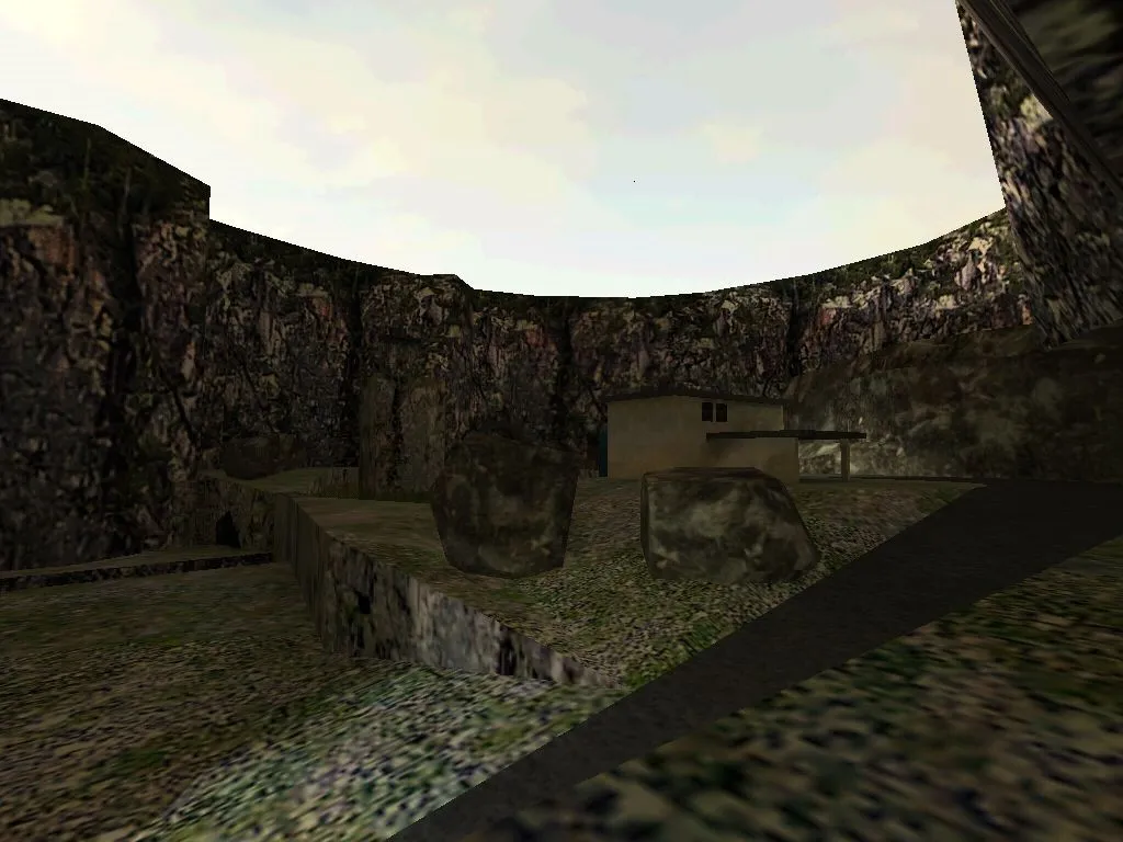 Скриншот  Карта de_sunrise для CS 1.6 - Тактические возможности и детали