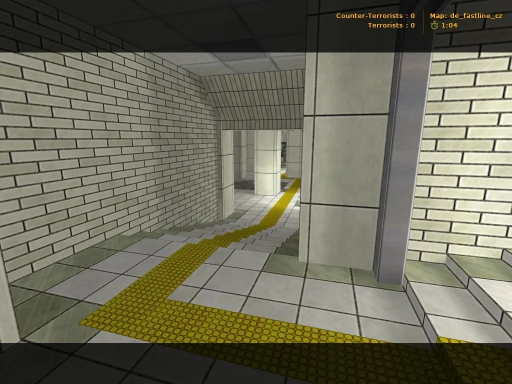 Скриншот  de_fastline_cz для CS 1.6: тактика, точки, .nav для ботов, оптимизация wpoly/epoly