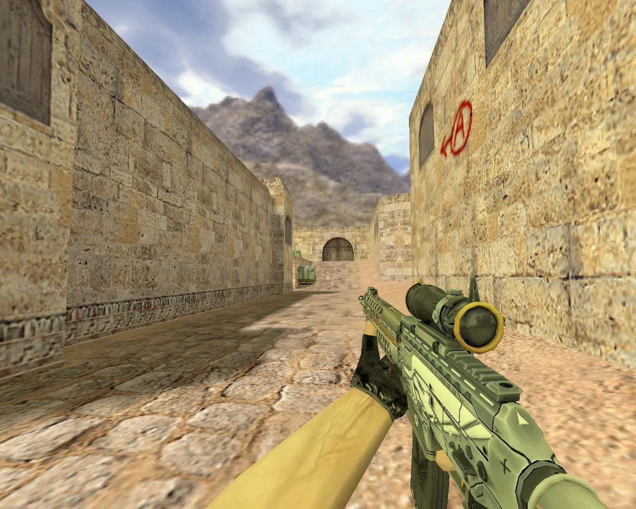 Скриншот Модель «SG-553 Полет» для CS 1.6 - Скачай сейчас