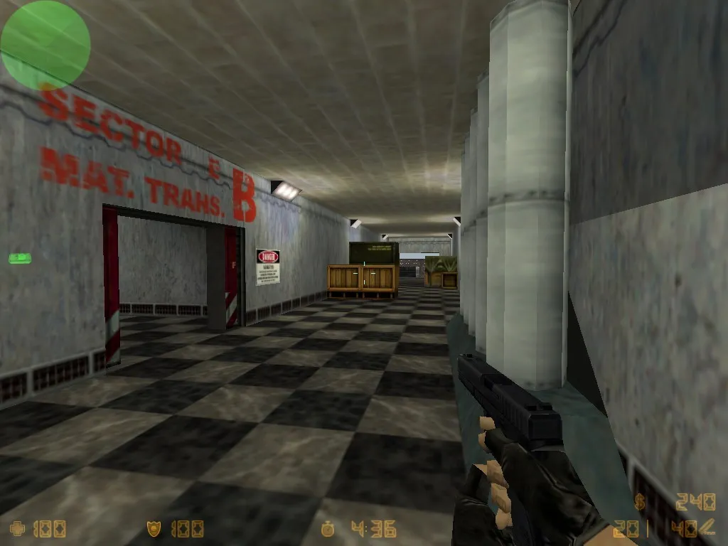 Скриншот de_arcticbase для CS 1.6: тактика, точки, карты .nav и оптимизация wpoly/epoly