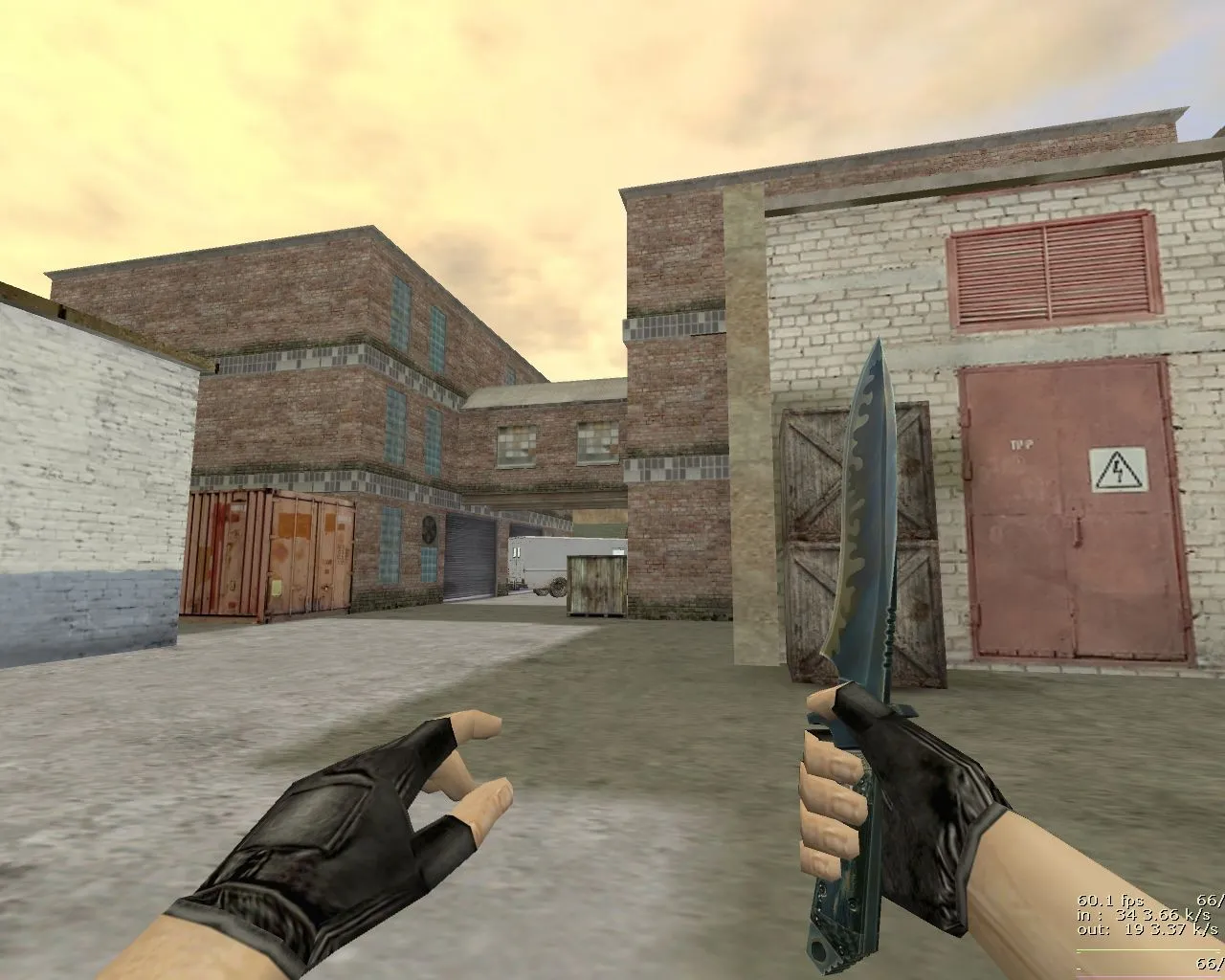 Скриншот  Карта «de_z_industrial» для CS 1.6 - Тактические особенности и оптимизация