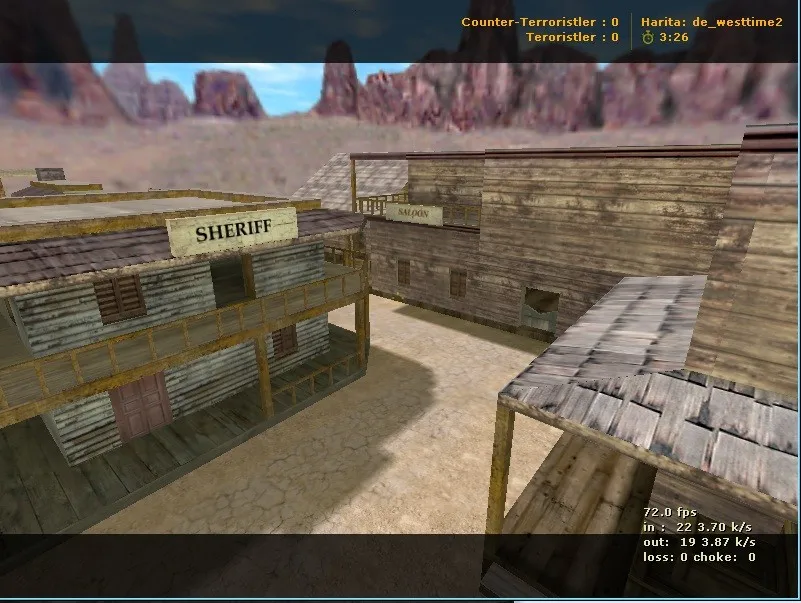 Скриншот  Карта de_westtime2 для CS 1.6: особенности и тактики