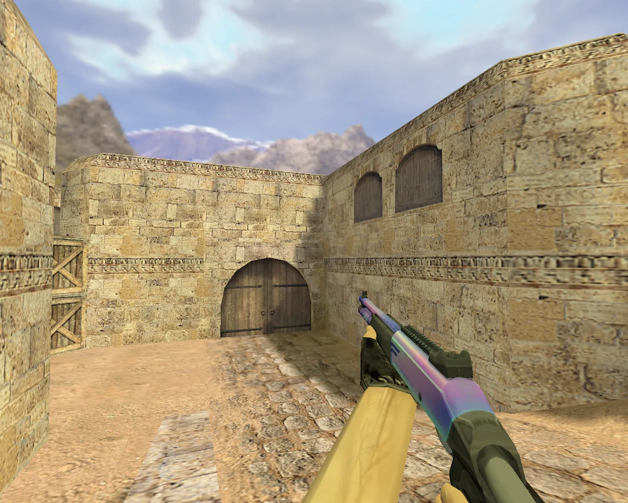 Скриншот Модель «XM1014 Северное сияние» для CS 1.6 - Скачай сейчас