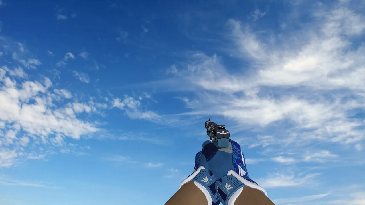 Скриншот  Пак моделей оружия «Sport Amphibious Pack» для CS 1.6: v_, p_, w_ модели, звуки и анимация осмотра