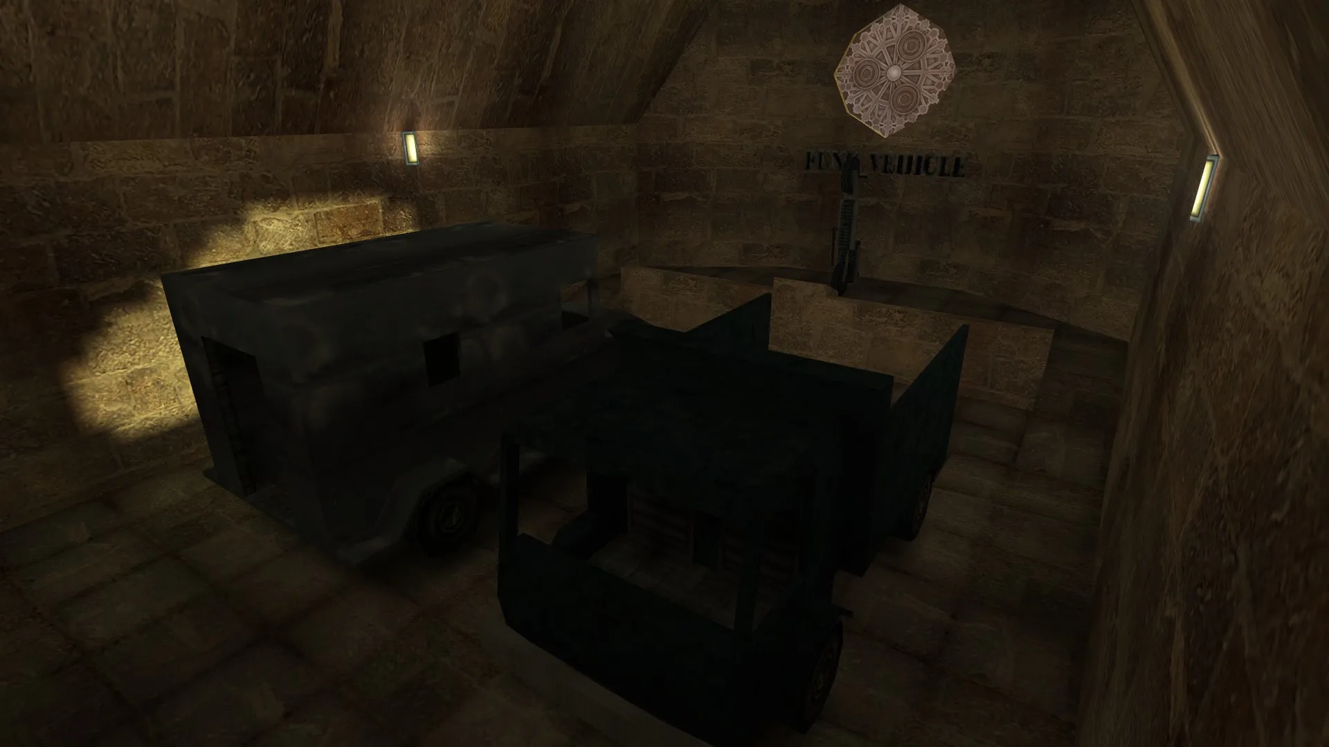 Скриншот  Карта de_lostcars для CS 1.6 - тактика и подробности