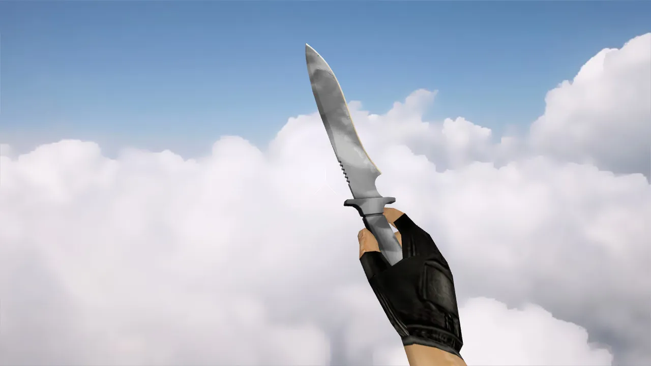 Скриншот Модель классический нож городская маскировка для CS 1.6: v_, p_, w_ модели, звук, анимация осмотра и текстуры