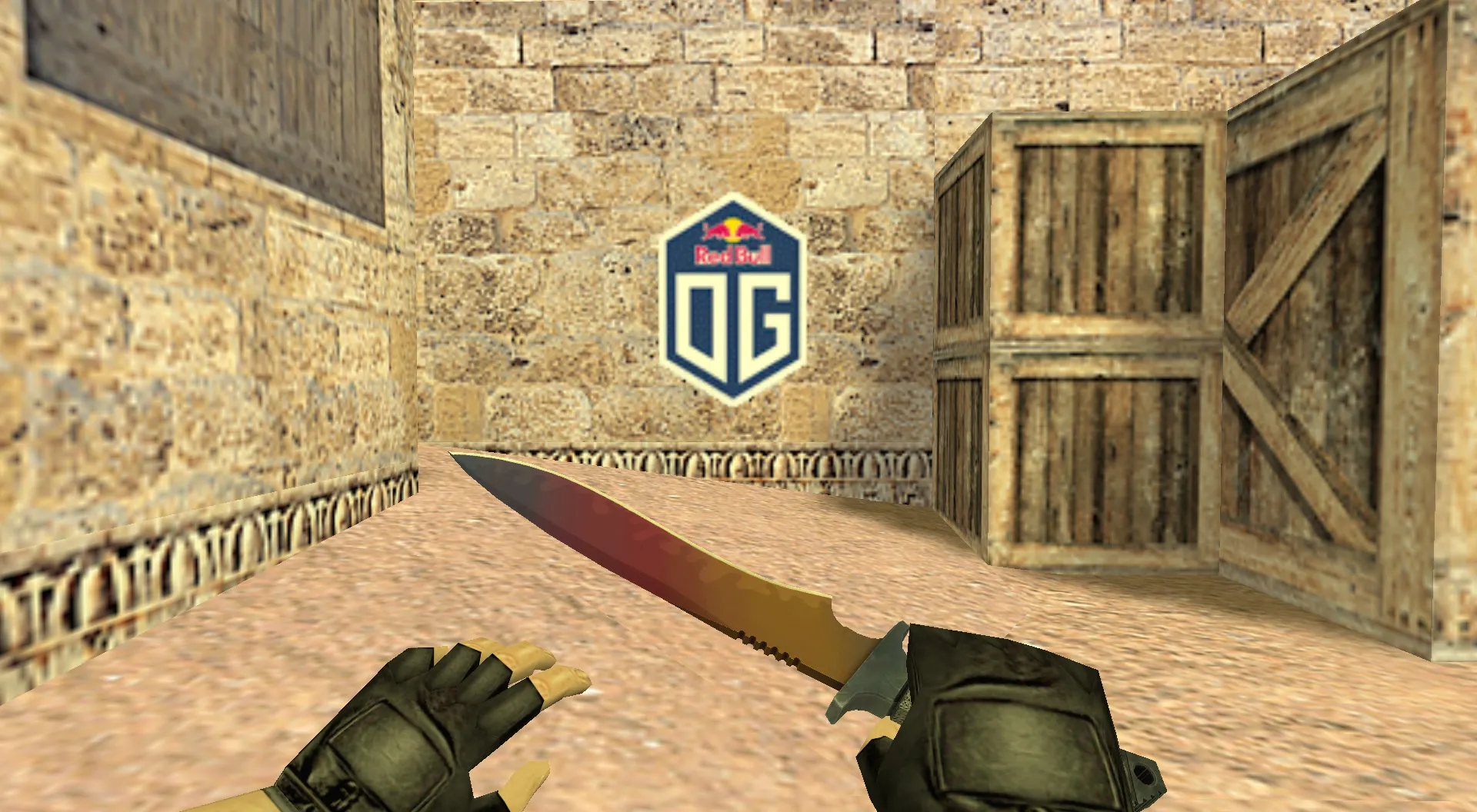 Скриншот Граффити «OG Logo» для CS 1.6 - Киберспорт