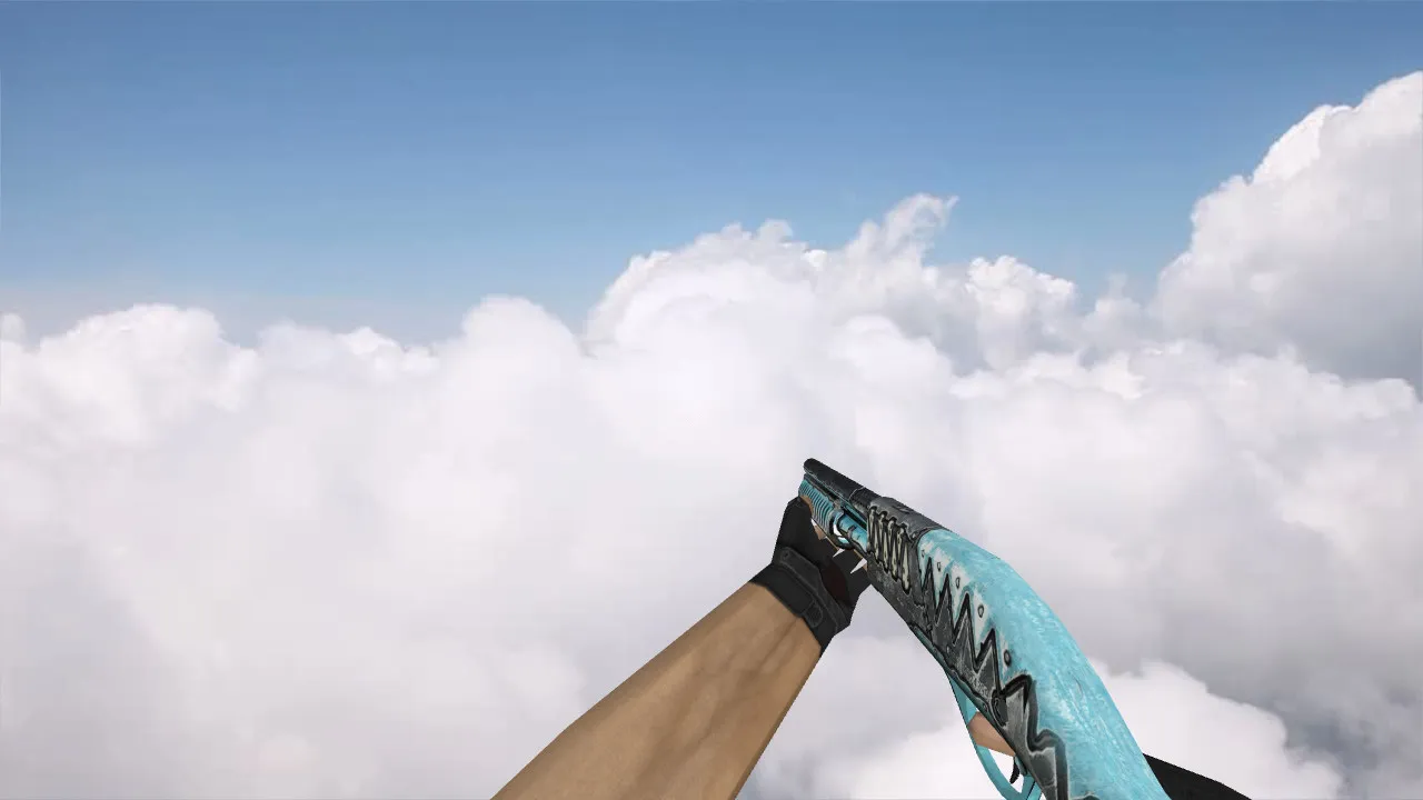 Скриншот Модель «Sawed-off Waaaaaagh» для CS 1.6 — Качественные текстуры и анимация