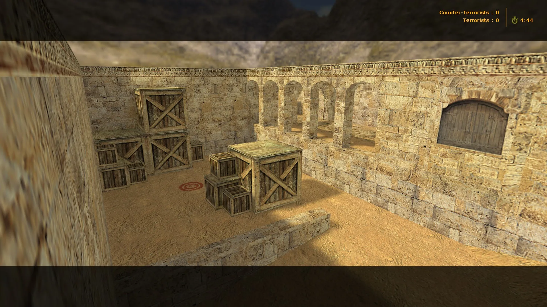 Скриншот  de_2minaret для CS 1.6: обзор карты, точки, спавны, .nav и оптимизация wpoly/epoly