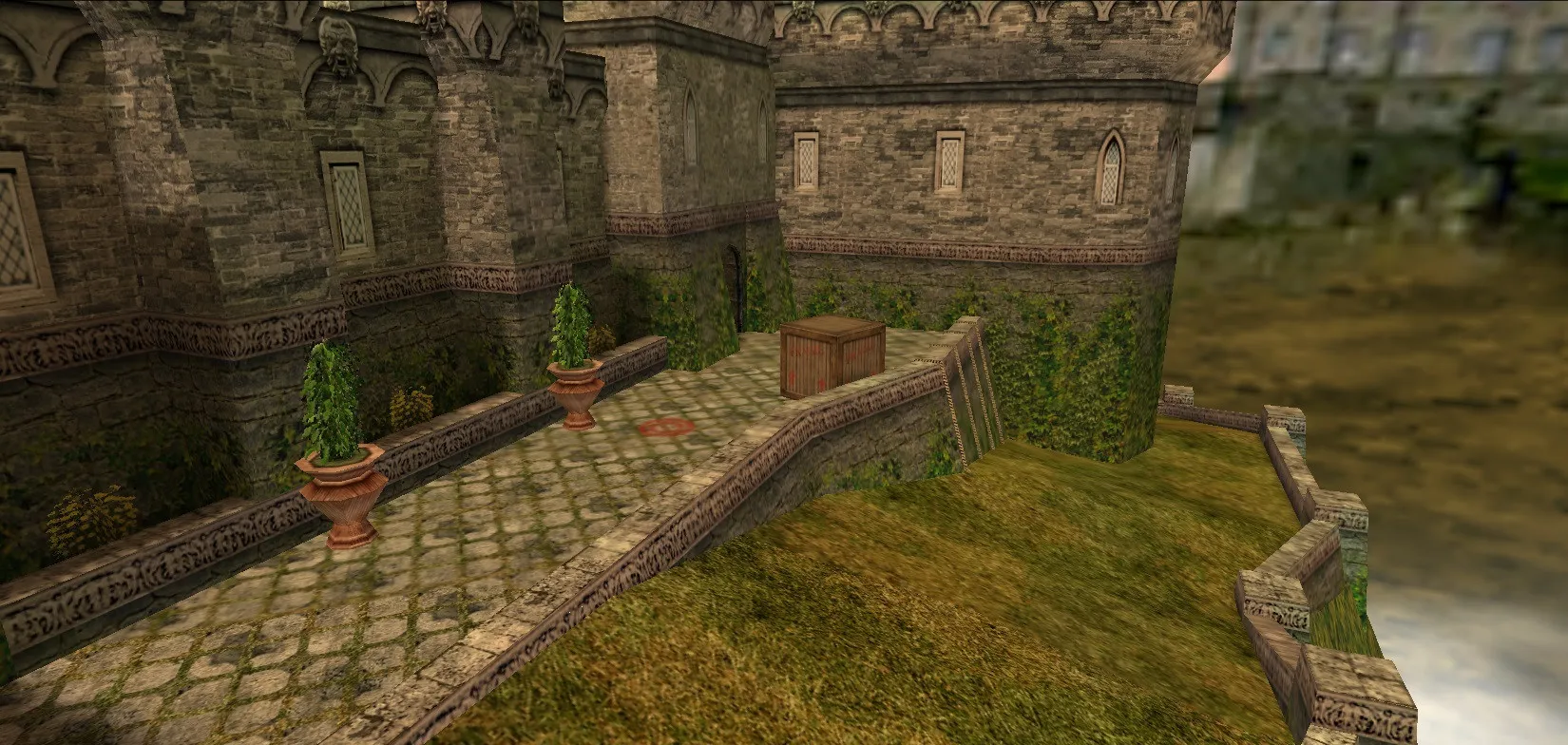 Скриншот  Карта de_skipton для CS 1.6 - Тактические особенности и оптимизация