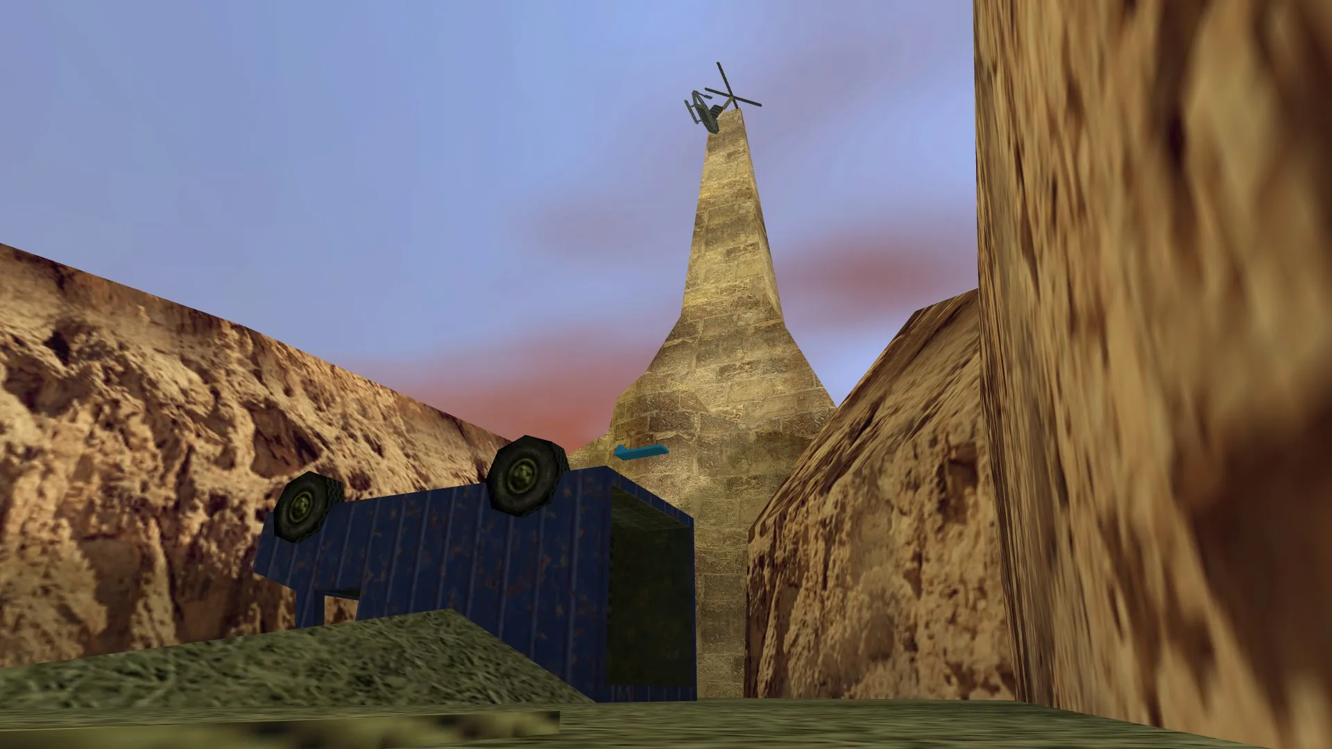 Скриншот Карта «de_lostcars» для CS 1.6