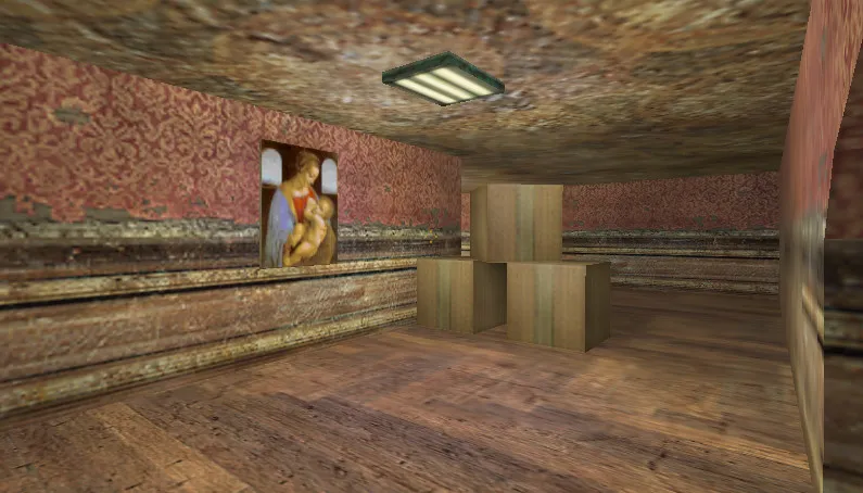 Скриншот  Карта de_storm_mansion для CS 1.6 - Тактические преимущества и особенности