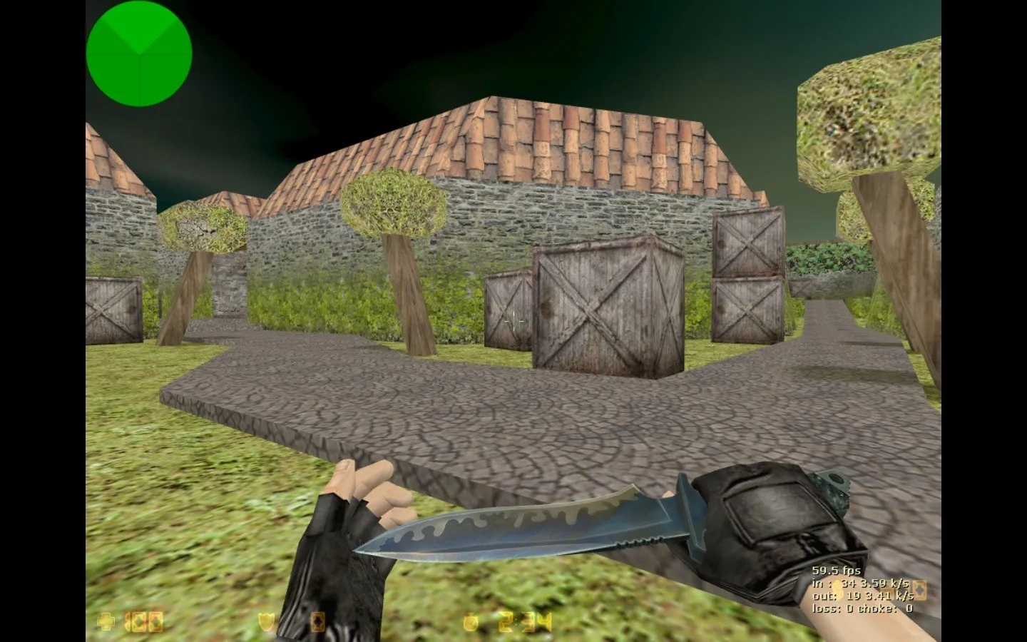 Скриншот  de_clanfal карта для CS 1.6: точки, баланс сторон, .nav для ботов, оптимизация wpoly/epoly