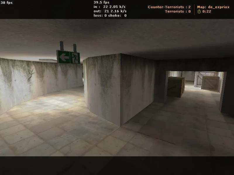 Скриншот  Карта de_expriox для CS 1.6: баланс сторон, точки, .nav для ботов и оптимизация wpoly/epoly