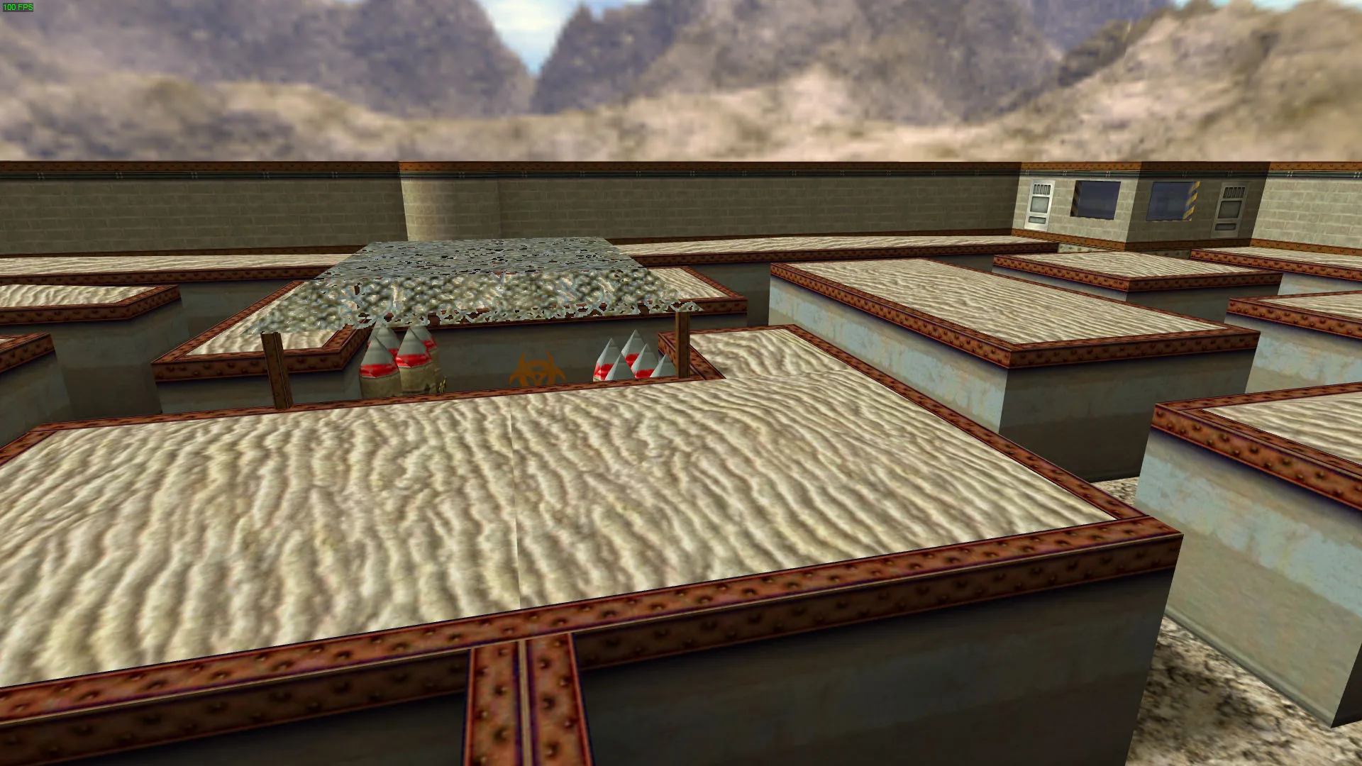 Скриншот  Карта de_trencharena для CS 1.6 – тактическая арена для командных сражений